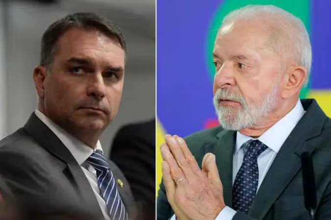 Análise aponta que Flávio Bolsonaro busca diminuir vantagem de Lula no Nordeste